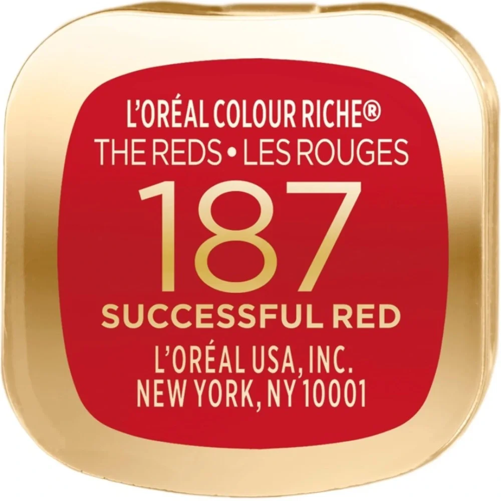 💎 LOreal Paris Colour Riche The Reds Successful Red Lipstick #187 New